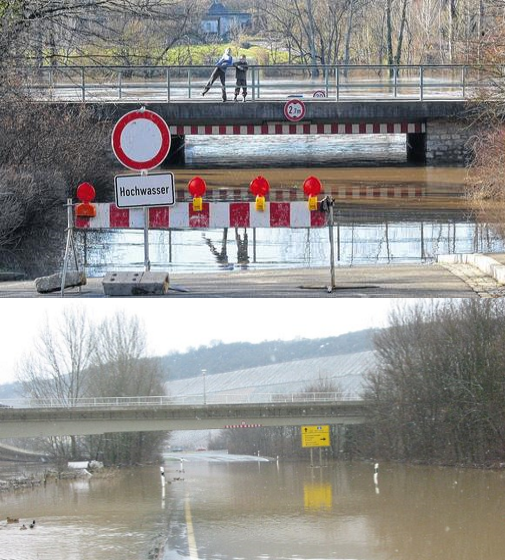 Hochwasser Sommerhausen