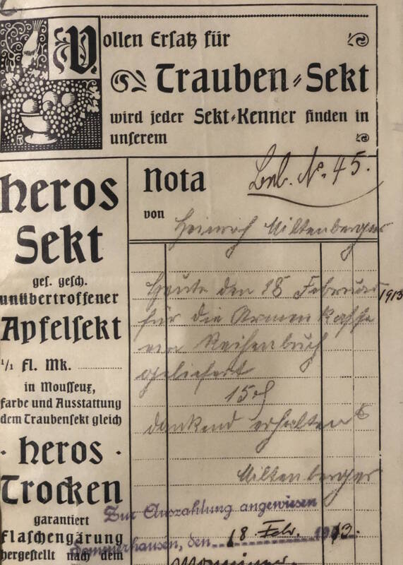 Rechnung M